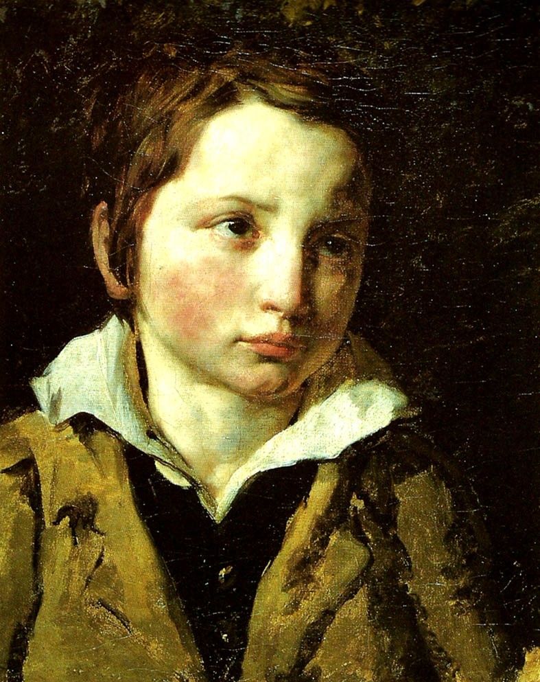 Theodore   Gericault jeune garcon